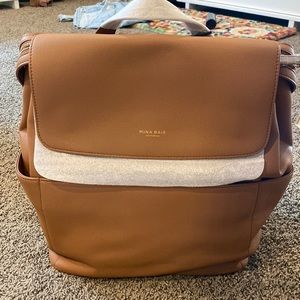 Mina Baie Kinney Diaper Bag with stroller straps (same color)